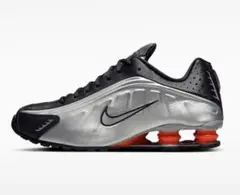 NIKE SHOX R4 ブラック シルバー オレンジ