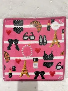 イエナ　フェイラー　コラボ　ハンカチ　ピンク　新品未使用