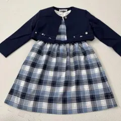 ファミリア　キッズ子供用120フォーマルセットアップ　ワンピース　お受験女の子用