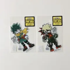 ヒロアカ　緑谷出久　爆豪勝己 B-SIDE LABEL コラボ ステッカー　2枚