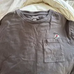 SHIPS グレー Tシャツ Mサイズ ポケット付き