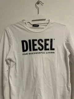 DIESEL ホワイト 長袖カットソー