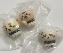 と*ら様 ちいかわラーメン　豚　ミニソフビフィギュア　シーサー　くりまんじゅう