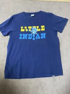 LITTLE INDIAN Tシャツ ネイビー Lサイズのサムネイル
