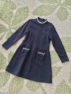 KUMIKYOKU 黒色 ワンピース LLサイズ