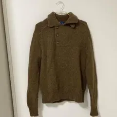 ポロバイラルフローレン　ニット セーター　茶色