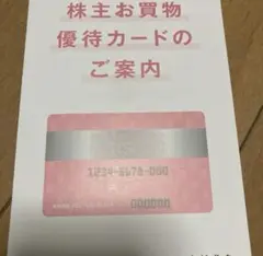 【最新】松屋　株主お買物優待カード　男性名義2027/5/31期限のサムネイル