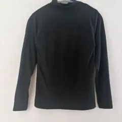 トップス ブラック タートルネック 長袖 無地 シンプル レディース カジュアル