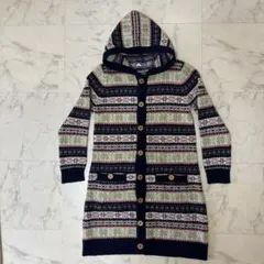 お値引げ☆BEAMS HEART☆ビームスハート・ニット ロングコート