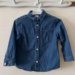 土日限定価格⚠️ ZARA デニムシャツ　104cm