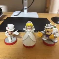 【amiibo】 ウェディングスタイル マリオ ピーチ クッパ 3体セット