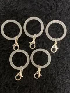 シルバーカニカン付アンブレラマーカー　5個セット