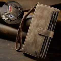 iPhone 16 pro max レザーケース お財布付き　手帳型