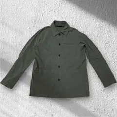 UNIQLO　ユニクロ　フレンチワークジャケット　カーキ　L
