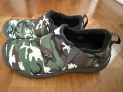 【極美品】【廃盤】25.5cm KEEN キーン　スリッポン 迷彩