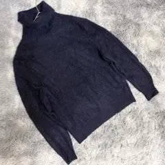 UNIQLOユニクロ（M）セーター ニット タートルネック カシミヤ100%