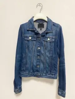 BRバナナリパブリックGジャンインディゴブルーダメージ加工バナリパトレンド 特価