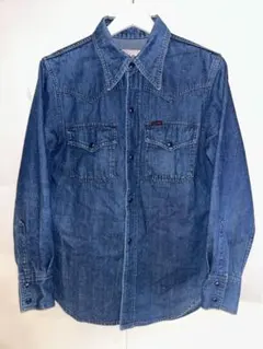 70s EDWIN エドウィン デニム ウエスタンシャツ ヴィンテージ
