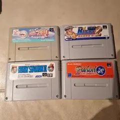 値下げ スーパーファミコン ゲーム4本セット