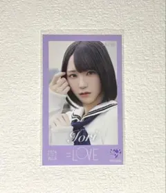 = LOVE イコラブ 野口衣織 生写真 ミニフォト IDフォト LOVE イコラブ 野口衣織 ミニフォト 生写真 - メルカリ