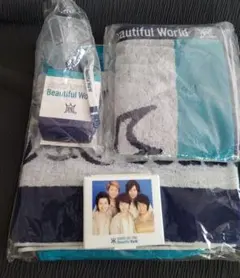 嵐Beautiful World セブンイレブン限定 タオル＆ 5x10DVD - メルカリ
