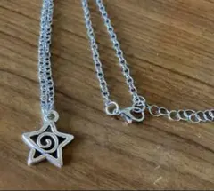 スターチーム　ネックレス　シルバー y2k　star team ペンダント