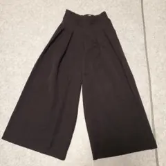 ZARA子ども用黒 ワイドパンツ