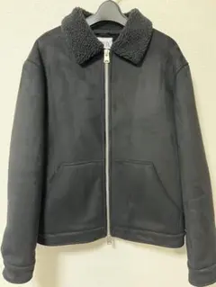 ZARA メンズ　フェイクムートンボアジャケット　サイズ42