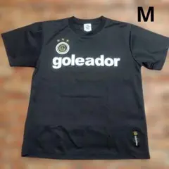 サッカー　フットサル　goleador 黒 Tシャツ　プラクティスTシャツ　M