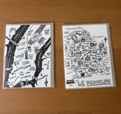 ニューヨーク　ポストカード　セット インテリア
