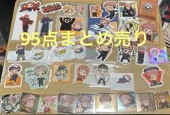 95点まとめ売り　呪術廻戦　虎杖悠仁グッズ　ステッカー中心