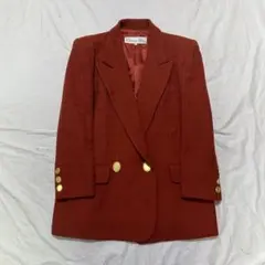 Christian Dior オレンジ　ダブルブレスト テーラードジャケット L