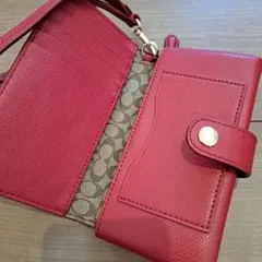 COACH　スマホケース