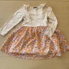 Moujonjon 花柄ワンピース 120