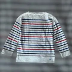 ORCIVAL オーシバル マルチボーダー バスクシャツ 4 長袖Tシャツ