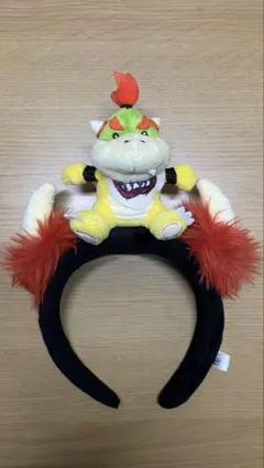 クッパぬいぐるみ付きカチューシャ