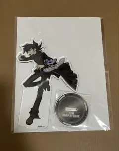 遊戯王GX 20周年コラボカフェ 万丈目準 アクリルスタンド2点セット