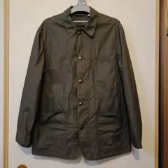 ユニクロU　ユーティリティジャケット　メンズM　カーキ　綿100%