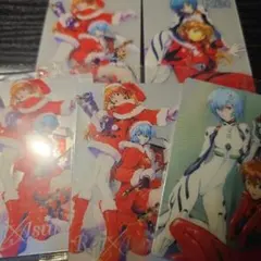 未開封 エヴァンゲリオン ウエハース アスカ 綾波レイ RA-01 RA-02