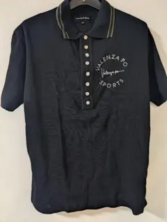 【未使用品】Valenza po Sports ポロシャツ 黒色 ラインストーン