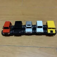 チョロQ風　ミニカー 5台セット オフロードスタイルのサムネイル