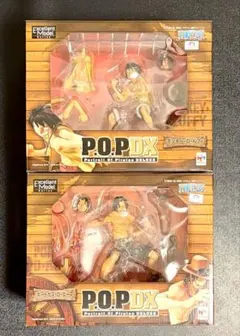 【新品・未開封】ワンピース POP NEO-DX ルフィ　エース　2体セット