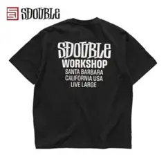 S/DOUBLE 【新品/タグ付き】 Tシャツ ブラック Lサイズのサムネイル