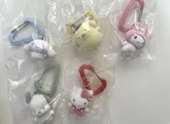サンリオ カラフルカラビナマスコットチャーム 全5種コンプ