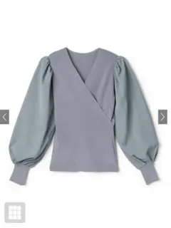 GRLグレイル トップス ブルー