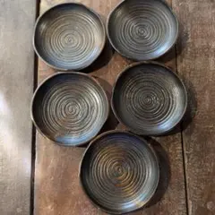 和食器 黒釉 渦模様 小鉢 4個セット - メルカリ