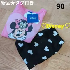 新品★タグ付き　Disney ディズニー　ミニーちゃん♡　半袖　パジャマ　可愛い