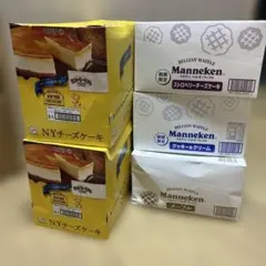 マネケン ストロベリーチーズケーキ　クッキー&クリーム　メープル　チーズケーキのサムネイル