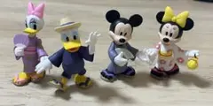 ミッキー ミニー ドナルド デイジー 和服フィギュア 4体セット
