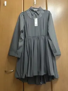 ジーユー2ピースシャツミニワンピースセット by rokh最終価額